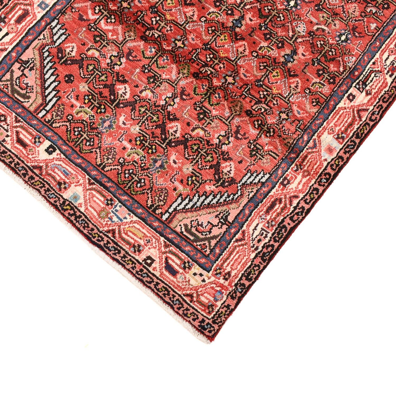 Alfombra de pasillo Alfombra persa - Nómada - 203 x 78 cm - rojo claro