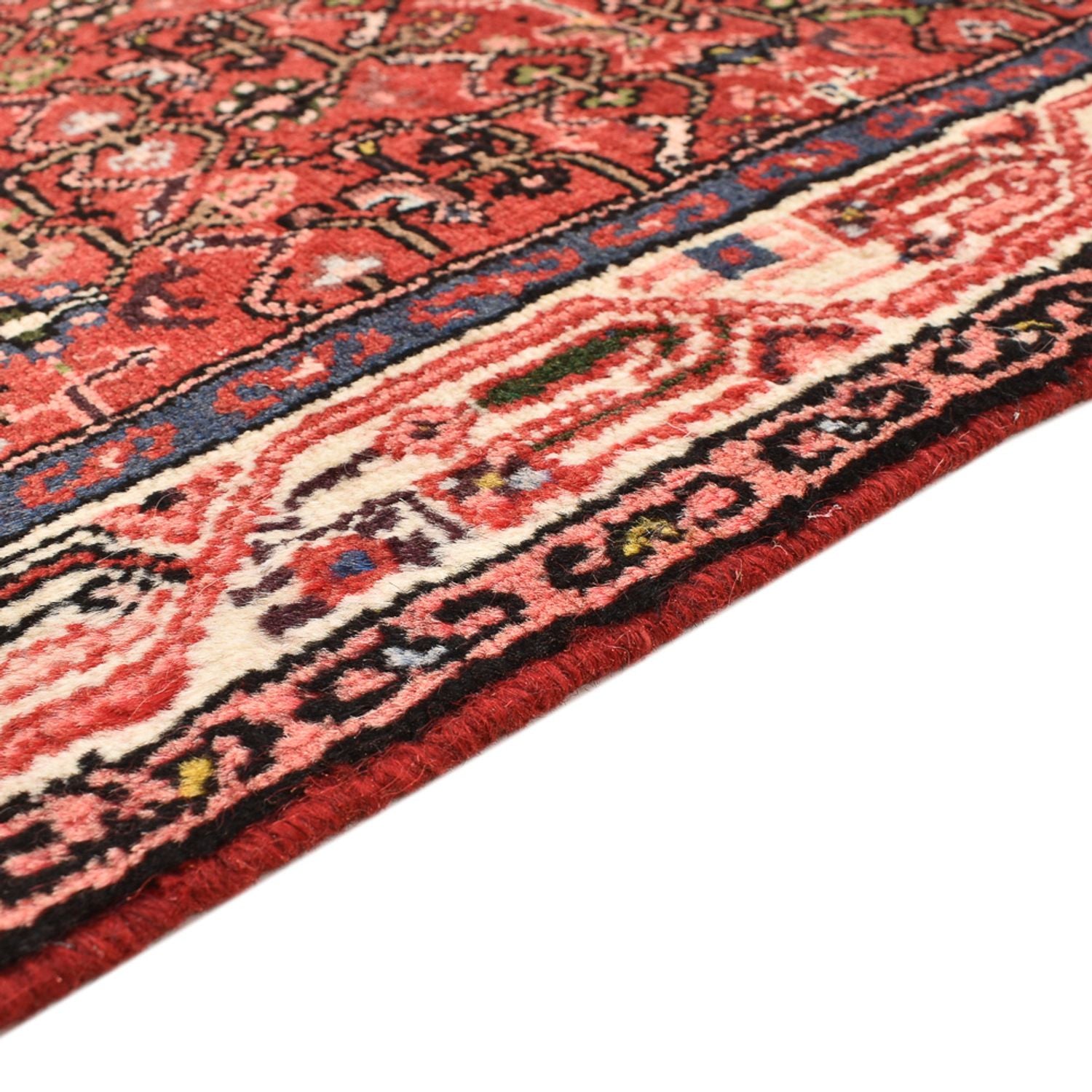 Alfombra de pasillo Alfombra persa - Nómada - 203 x 78 cm - rojo claro