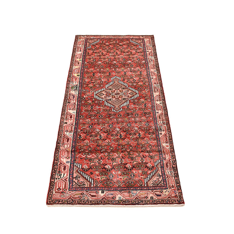 Alfombra de pasillo Alfombra persa - Nómada - 203 x 78 cm - rojo claro