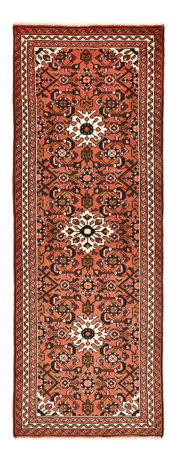 Alfombra de pasillo Alfombra persa - Nómada - 190 x 69 cm - rojo oscuro