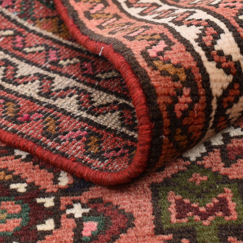 Alfombra de pasillo Alfombra persa - Nómada - 190 x 69 cm - rojo oscuro