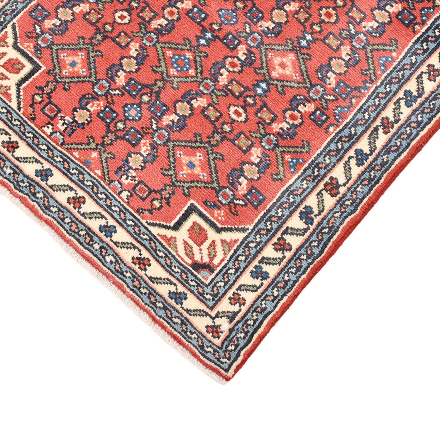 Alfombra de pasillo Alfombra persa - Nómada - 183 x 67 cm - rojo claro
