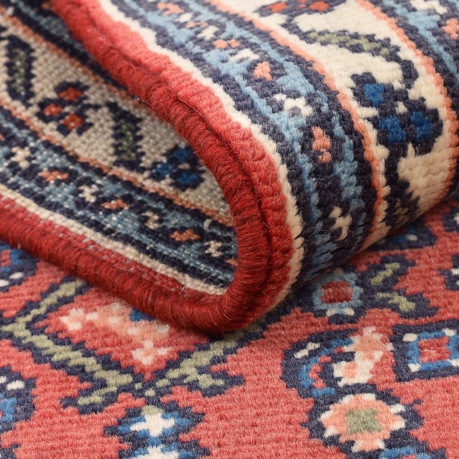 Alfombra de pasillo Alfombra persa - Nómada - 183 x 67 cm - rojo claro