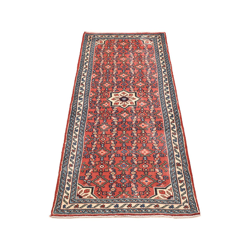 Alfombra de pasillo Alfombra persa - Nómada - 183 x 67 cm - rojo claro