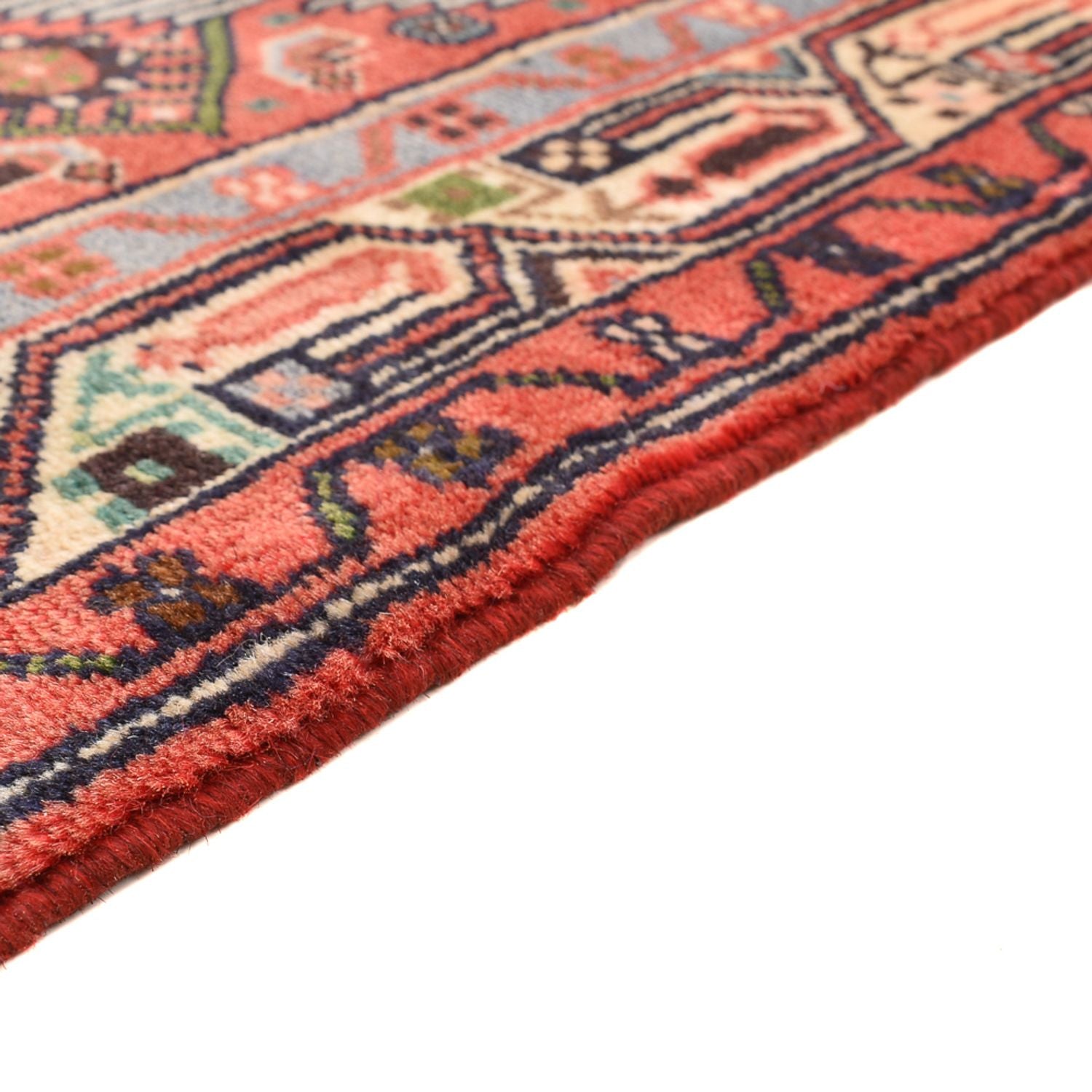 Alfombra de pasillo Alfombra persa - Nómada - 202 x 92 cm - rojo claro