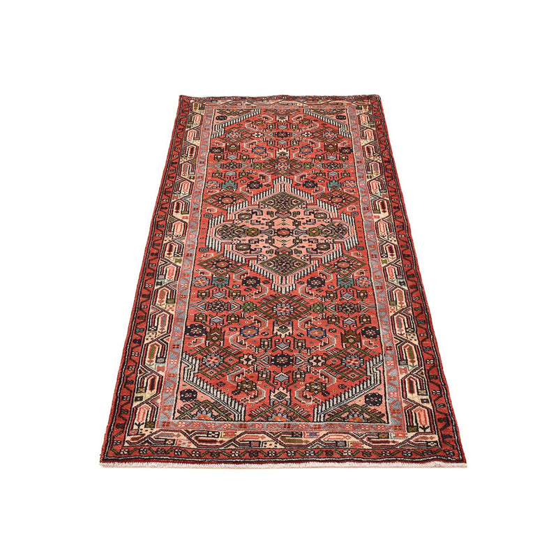 Alfombra de pasillo Alfombra persa - Nómada - 202 x 92 cm - rojo claro