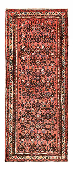 Alfombra de pasillo Alfombra persa - Nómada - 200 x 73 cm - rojo claro
