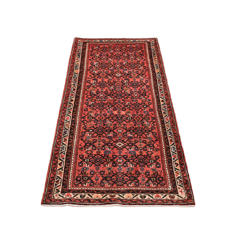 Alfombra de pasillo Alfombra persa - Nómada - 200 x 73 cm - rojo claro