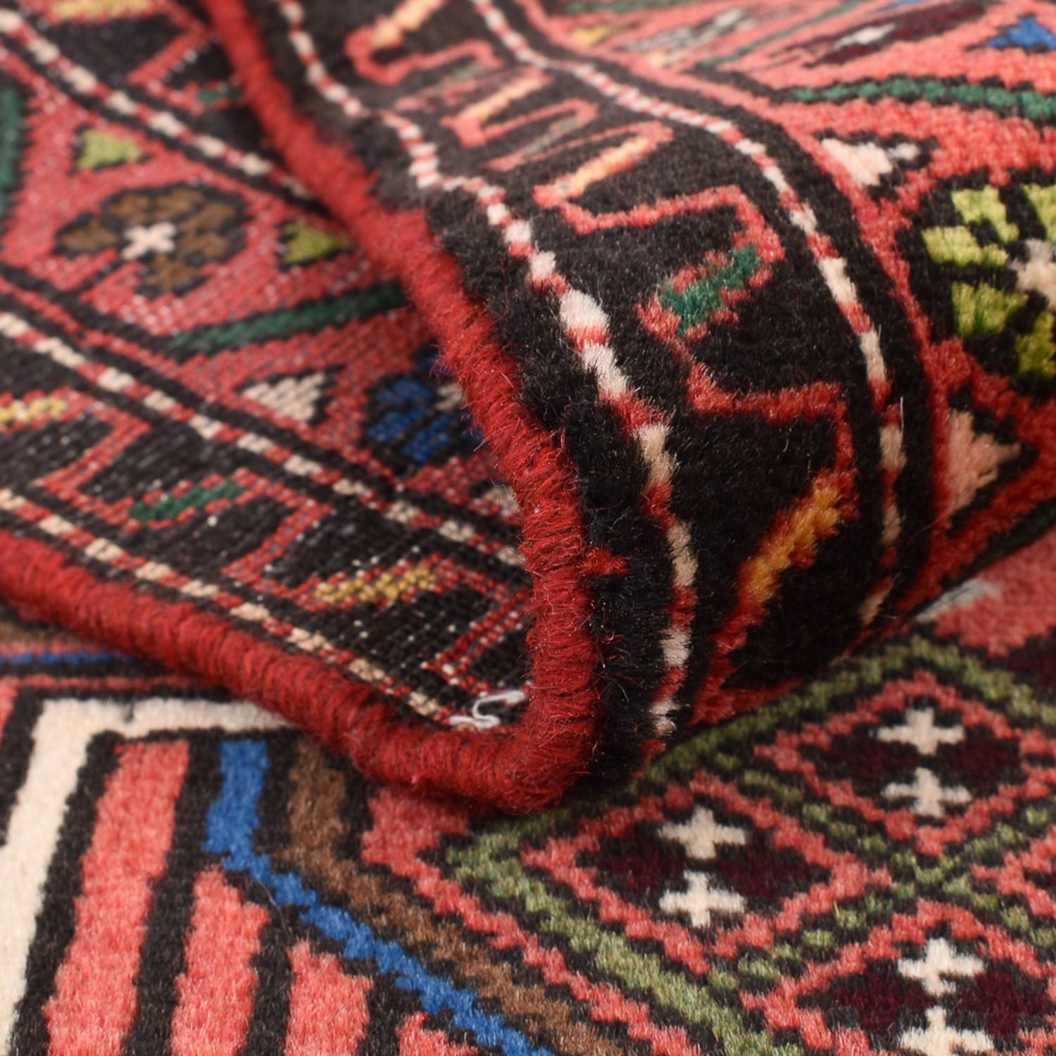 Alfombra de pasillo Alfombra persa - Nómada - 200 x 82 cm - multicolor
