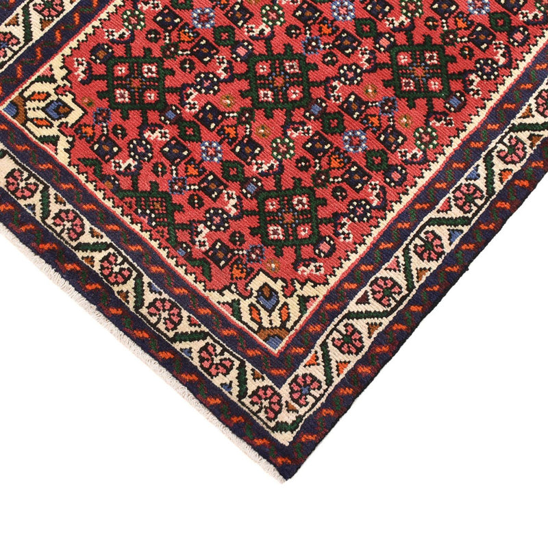 Alfombra de pasillo Alfombra persa - Nómada - 193 x 69 cm - rojo claro