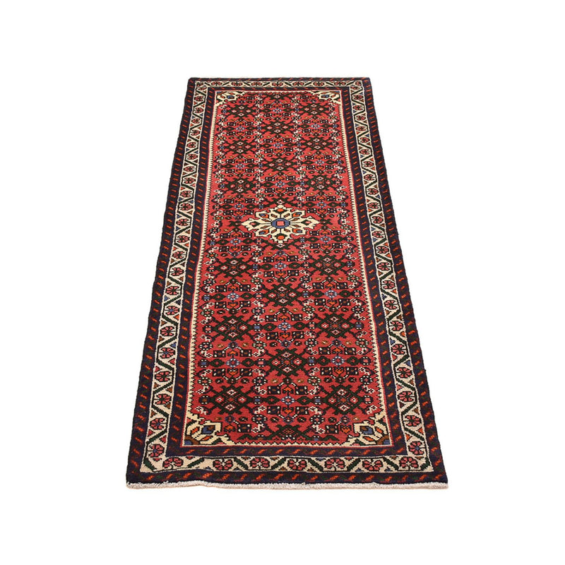 Alfombra de pasillo Alfombra persa - Nómada - 193 x 69 cm - rojo claro
