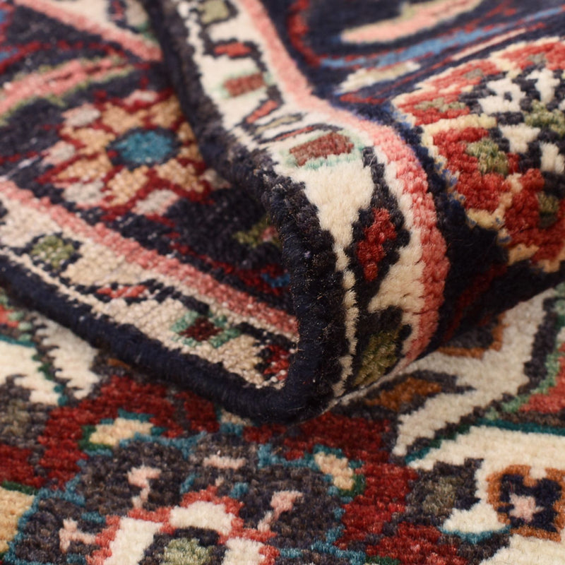 Alfombra de pasillo Alfombra persa - Nómada - 257 x 84 cm - rojo claro
