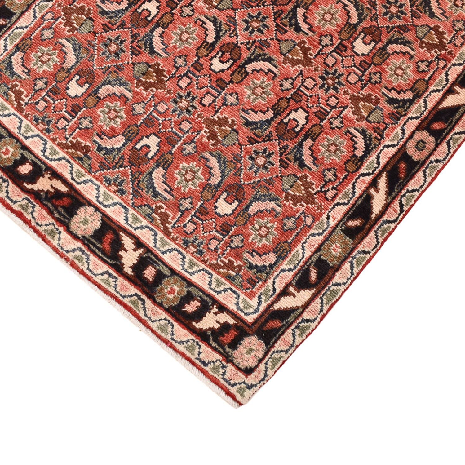 Alfombra de pasillo Alfombra persa - Clásica - 315 x 88 cm - rojo claro