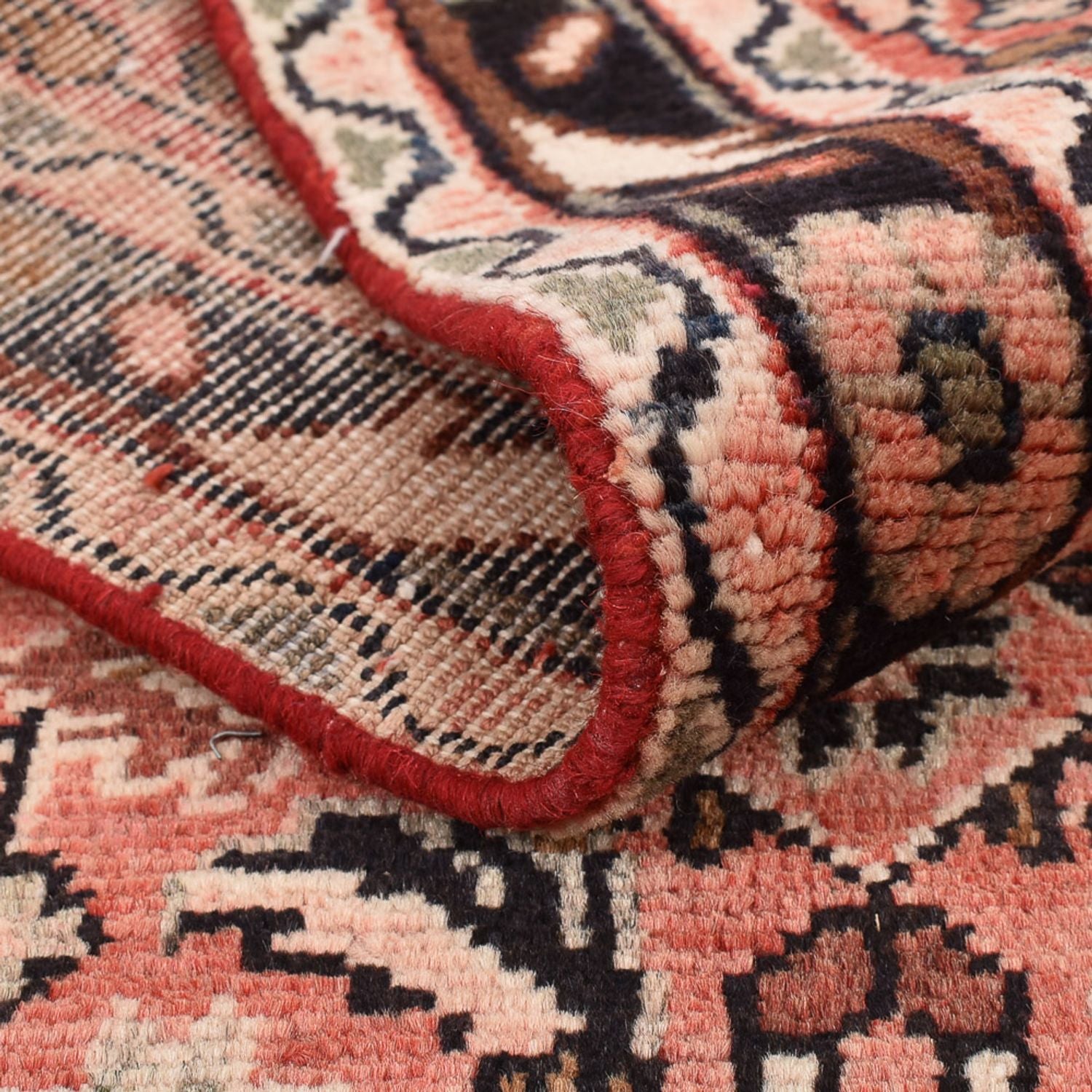 Alfombra de pasillo Alfombra persa - Clásica - 315 x 88 cm - rojo claro