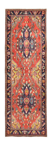 Alfombra de pasillo Alfombra persa - Tabriz - 354 x 117 cm - multicolor