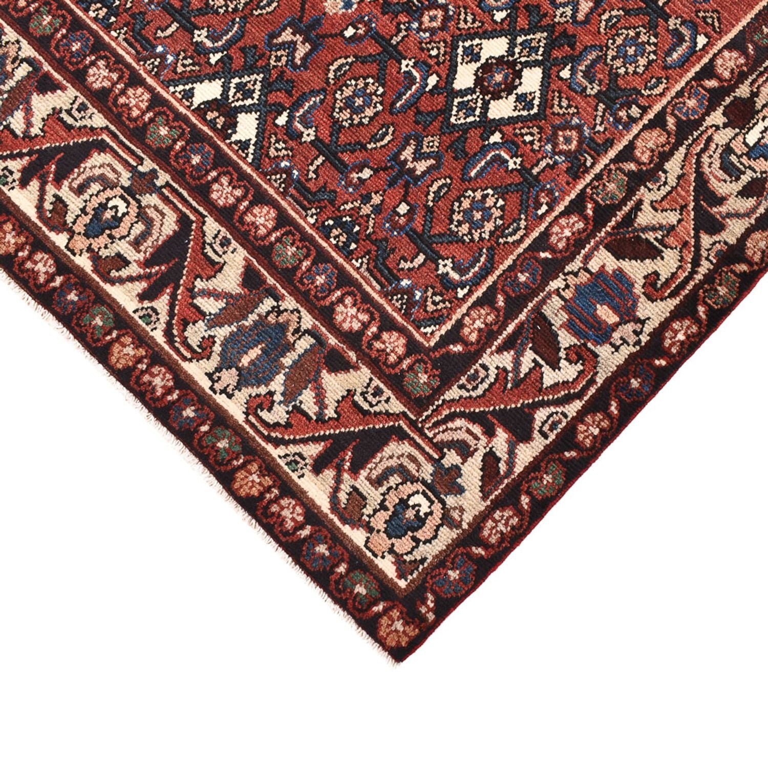 Alfombra de pasillo Alfombra persa - Nómada - 307 x 111 cm - óxido