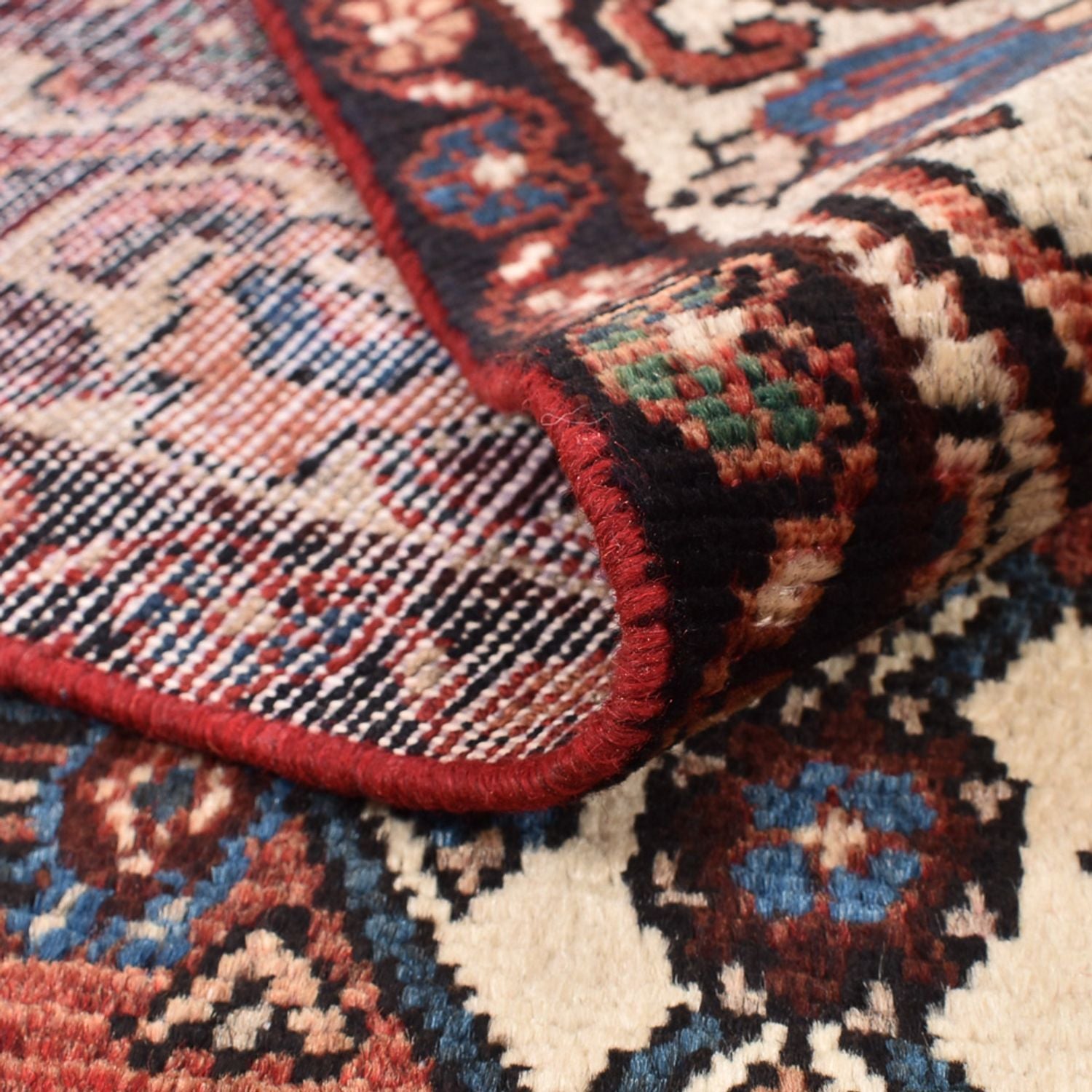 Alfombra de pasillo Alfombra persa - Nómada - 307 x 111 cm - óxido