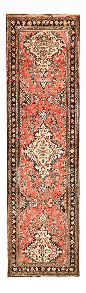 Alfombra de pasillo Alfombra persa - Nómada - 433 x 118 cm - rojo claro