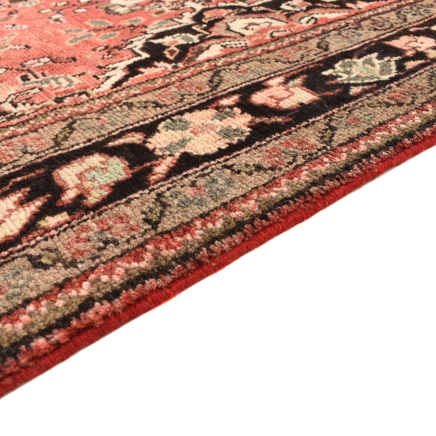 Alfombra de pasillo Alfombra persa - Nómada - 433 x 118 cm - rojo claro