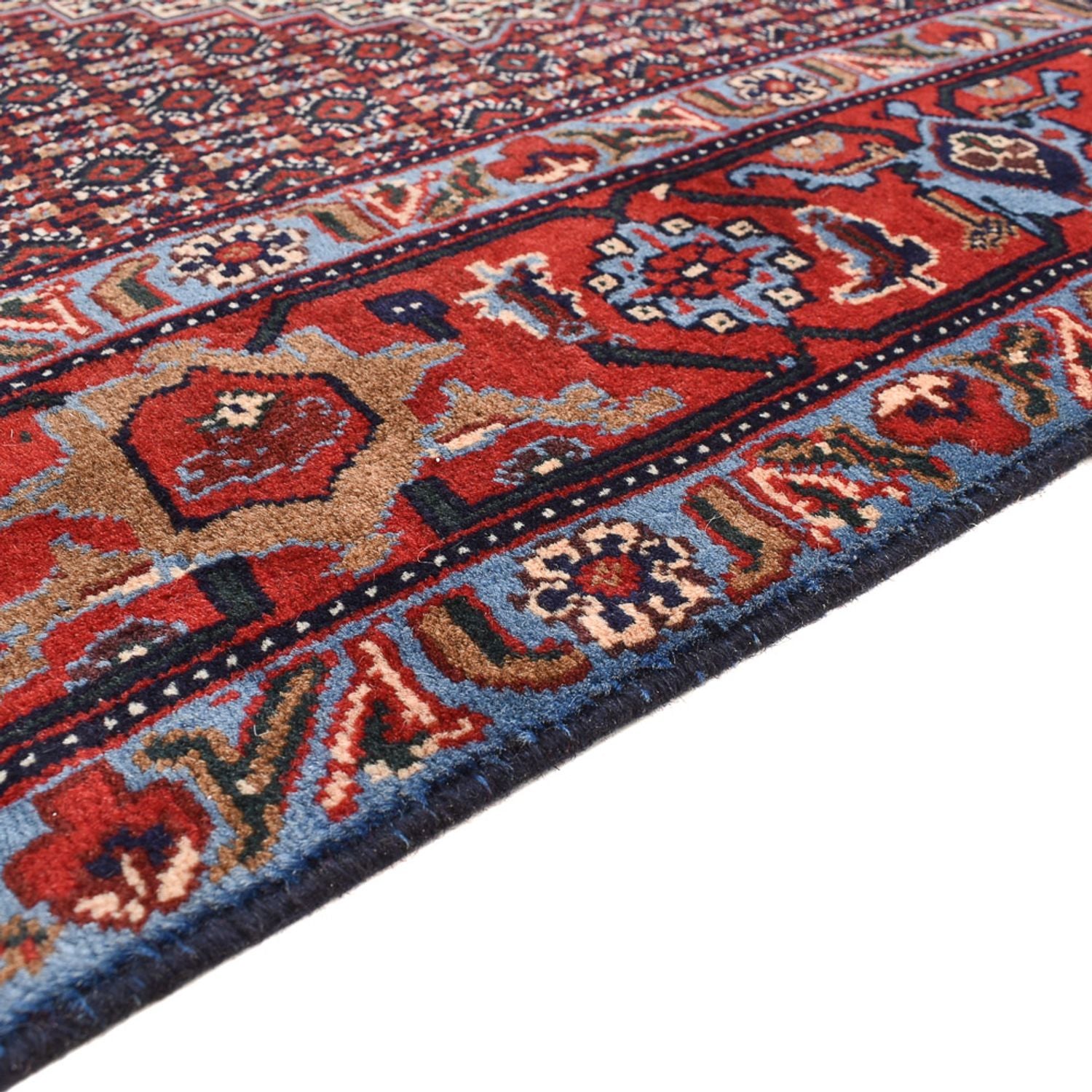 Alfombra persa - Clásica - 296 x 196 cm - rojo burdeos