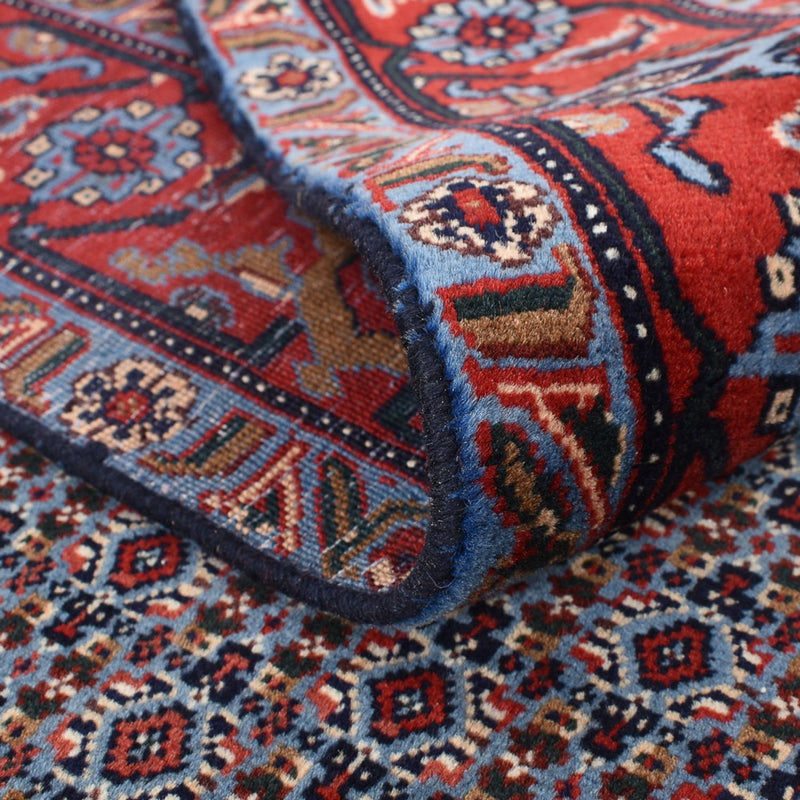 Alfombra persa - Clásica - 296 x 196 cm - rojo burdeos