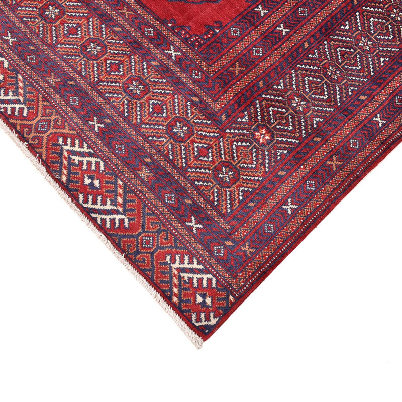 Alfombra Turkaman - 339 x 255 cm - rojo