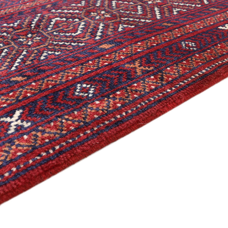 Alfombra Turkaman - 339 x 255 cm - rojo
