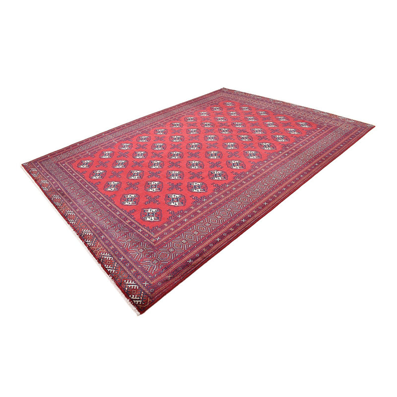 Alfombra Turkaman - 339 x 255 cm - rojo