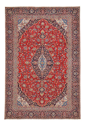 Alfombra persa - Keshan - 405 x 275 cm - rojo