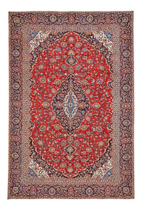 Alfombra persa - Keshan - 405 x 275 cm - rojo