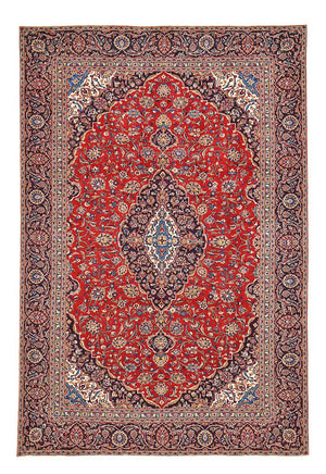 Alfombra persa - Keshan - 405 x 275 cm - rojo