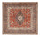 Alfombra persa - Keshan - 253 x 225 cm - rojo