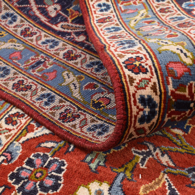 Alfombra persa - Keshan - 253 x 225 cm - rojo