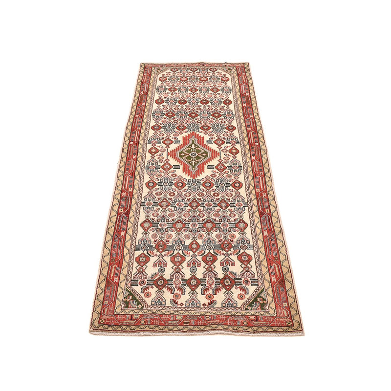 Alfombra de pasillo Alfombra persa - Nómada - 227 x 80 cm - beige