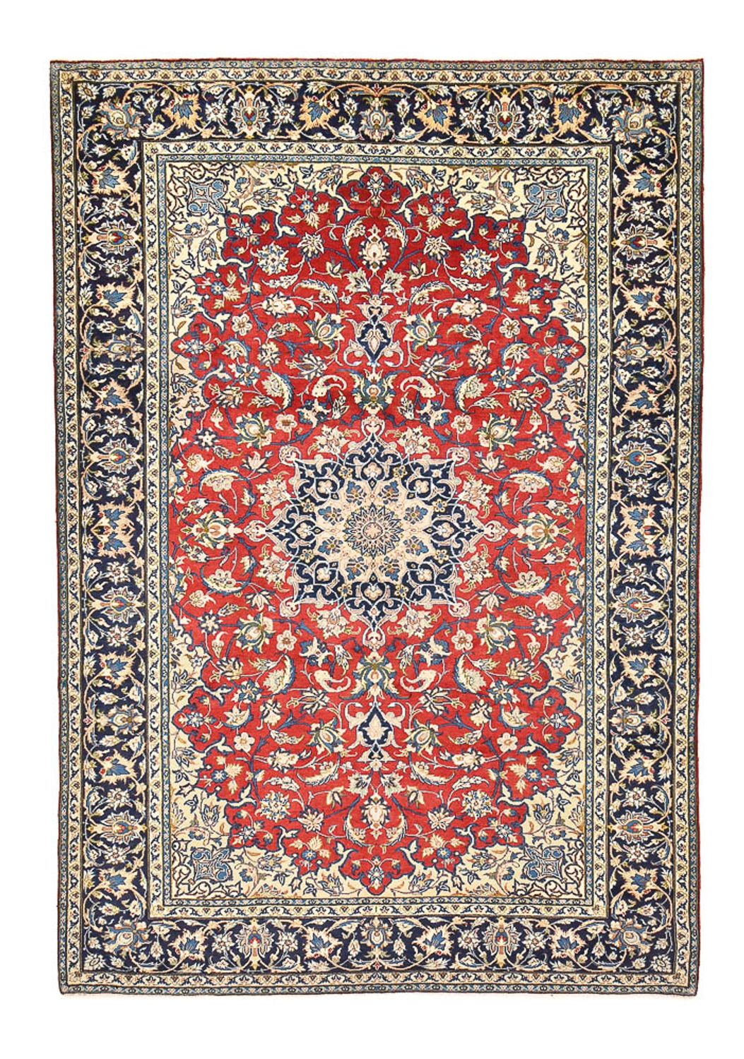 Alfombra persa - Clásica - 358 x 245 cm - rojo