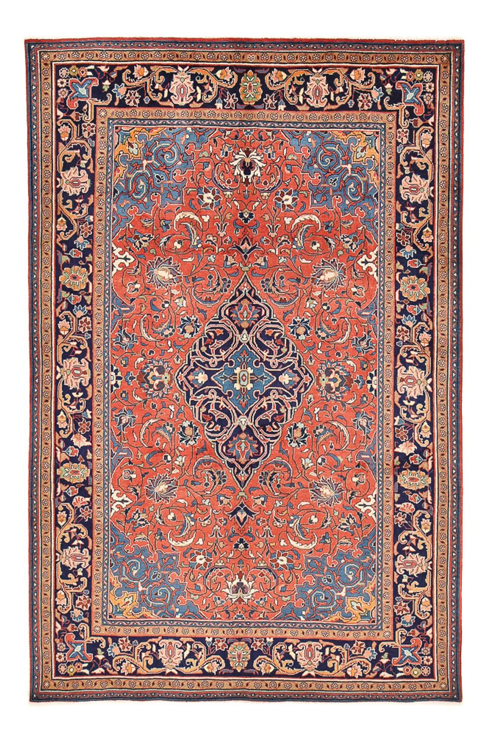 Alfombra persa - Clásica - 316 x 207 cm - rojo