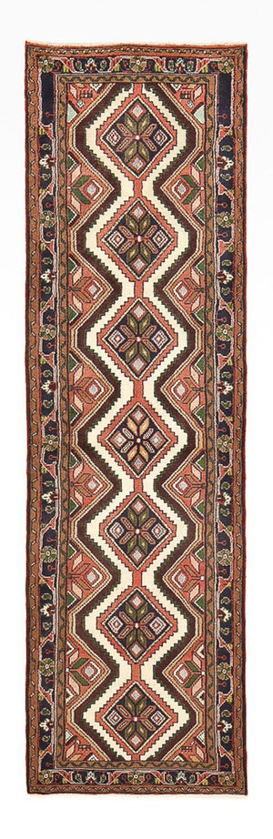 Alfombra de pasillo Alfombra persa - Nómada - 277 x 78 cm - beige oscuro