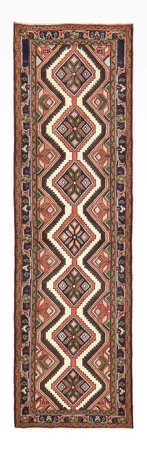 Alfombra de pasillo Alfombra persa - Nómada - 277 x 78 cm - beige oscuro