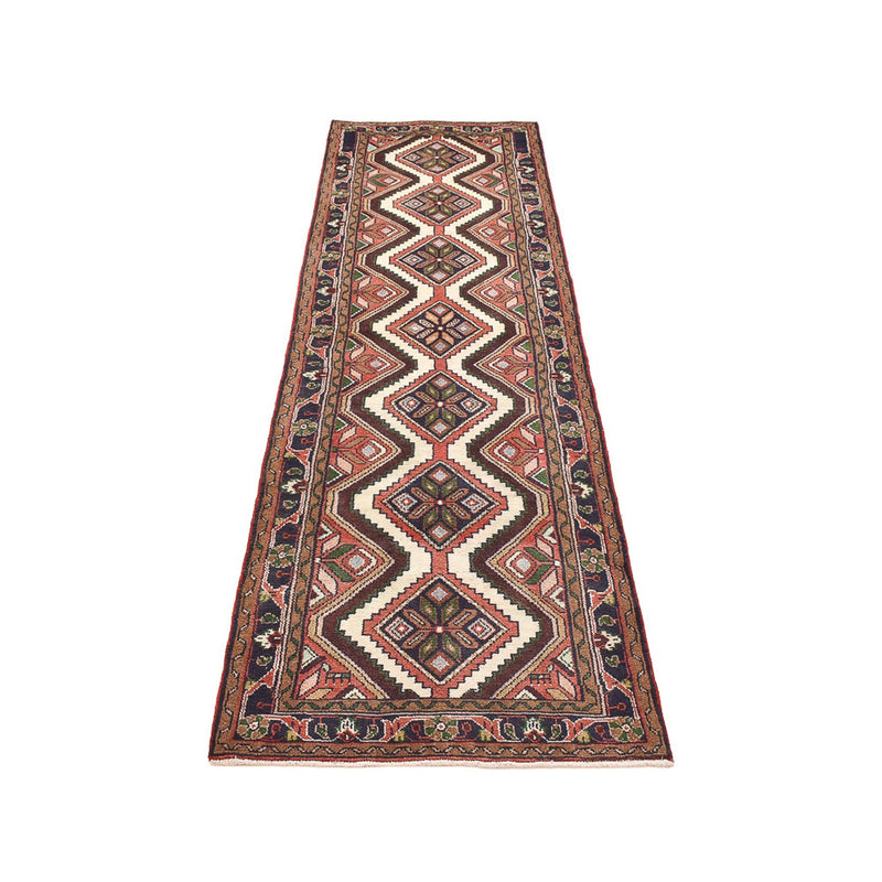 Alfombra de pasillo Alfombra persa - Nómada - 277 x 78 cm - beige oscuro