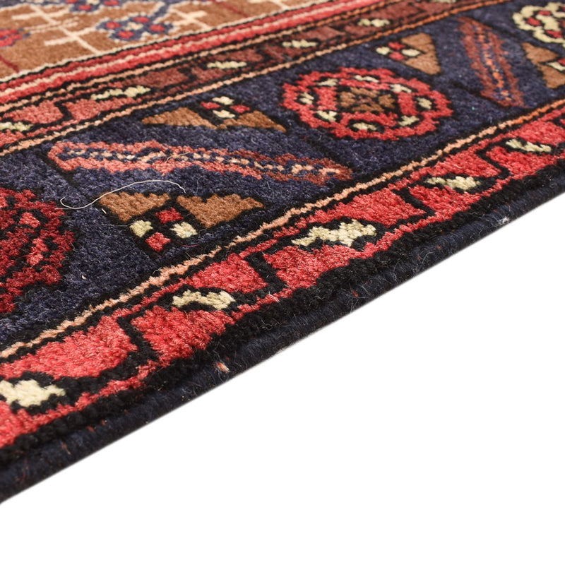 Alfombra de pasillo Alfombra persa - Nómada - 393 x 90 cm - rojo claro