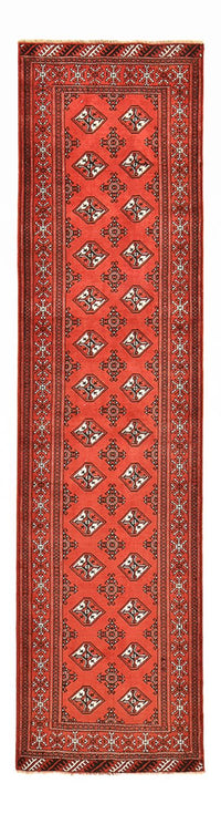 Alfombra de pasillo Alfombra Turkaman - 376 x 98 cm - rojo