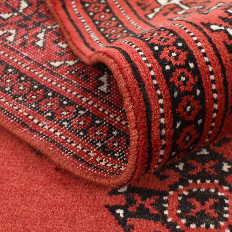 Alfombra de pasillo Alfombra Turkaman - 376 x 98 cm - rojo