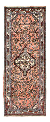 Alfombra de pasillo Alfombra persa - Nómada - 205 x 79 cm - rojo claro