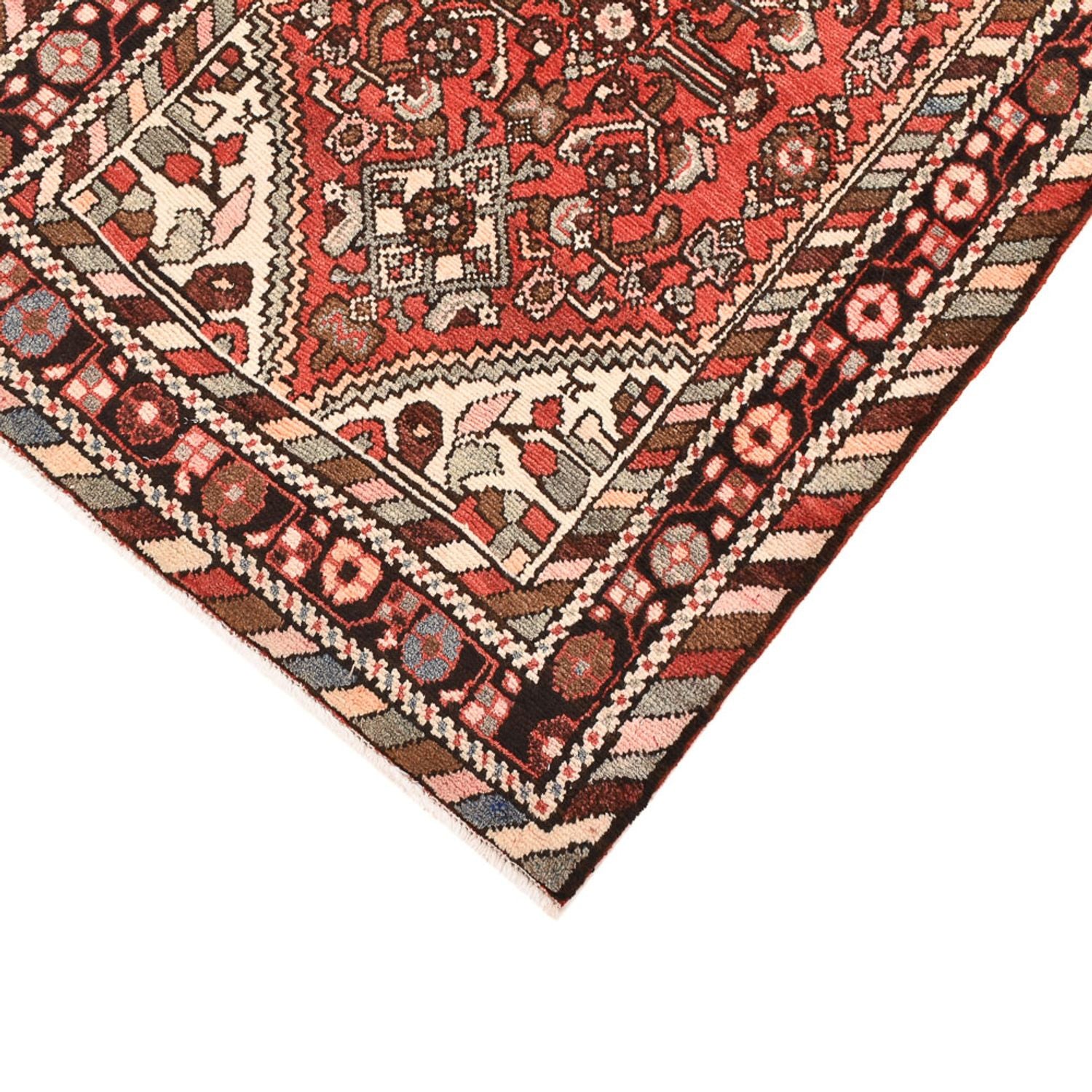 Alfombra de pasillo Alfombra persa - Nómada - 190 x 76 cm - rojo claro