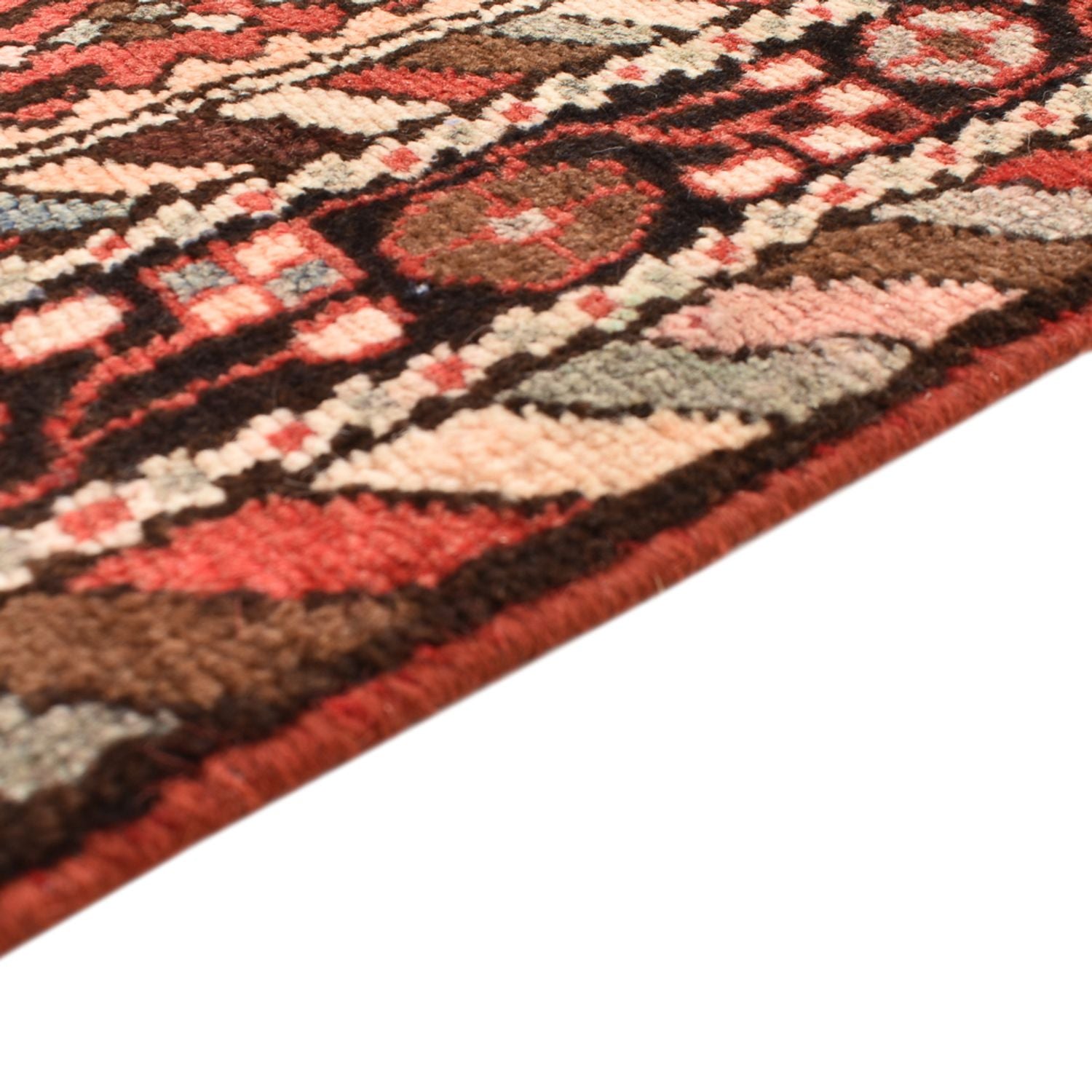 Alfombra de pasillo Alfombra persa - Nómada - 190 x 76 cm - rojo claro
