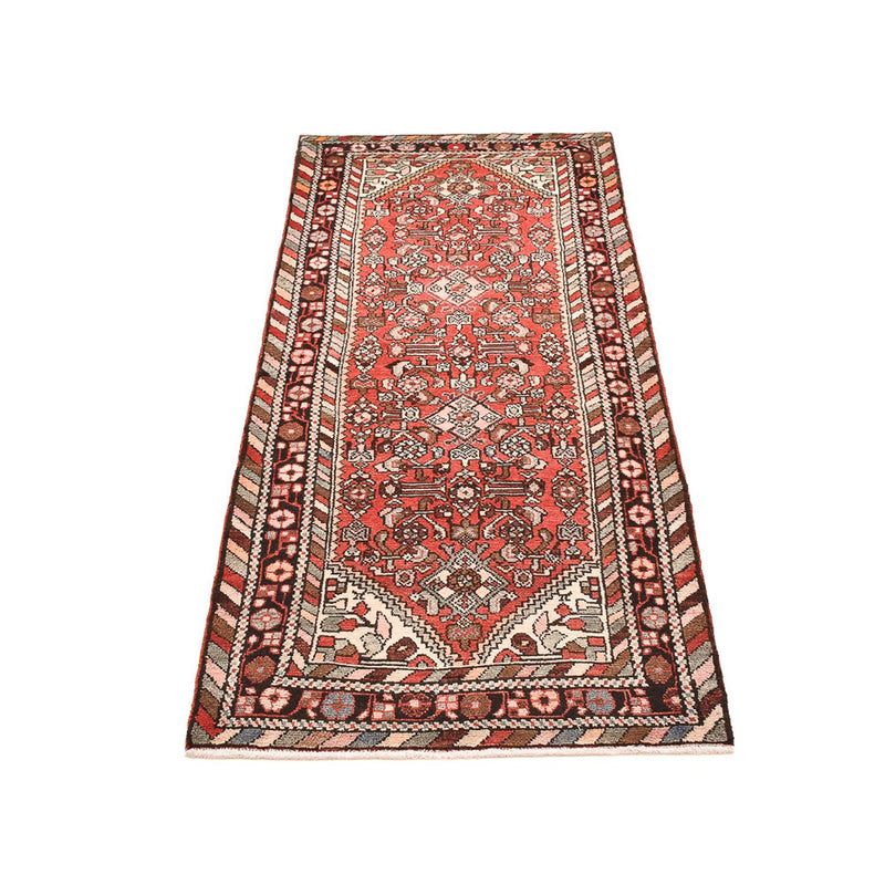 Alfombra de pasillo Alfombra persa - Nómada - 190 x 76 cm - rojo claro