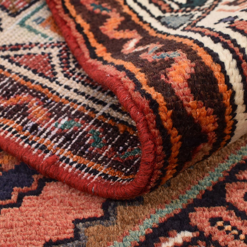 Alfombra de pasillo Alfombra persa - Nómada - 224 x 86 cm - rojo claro