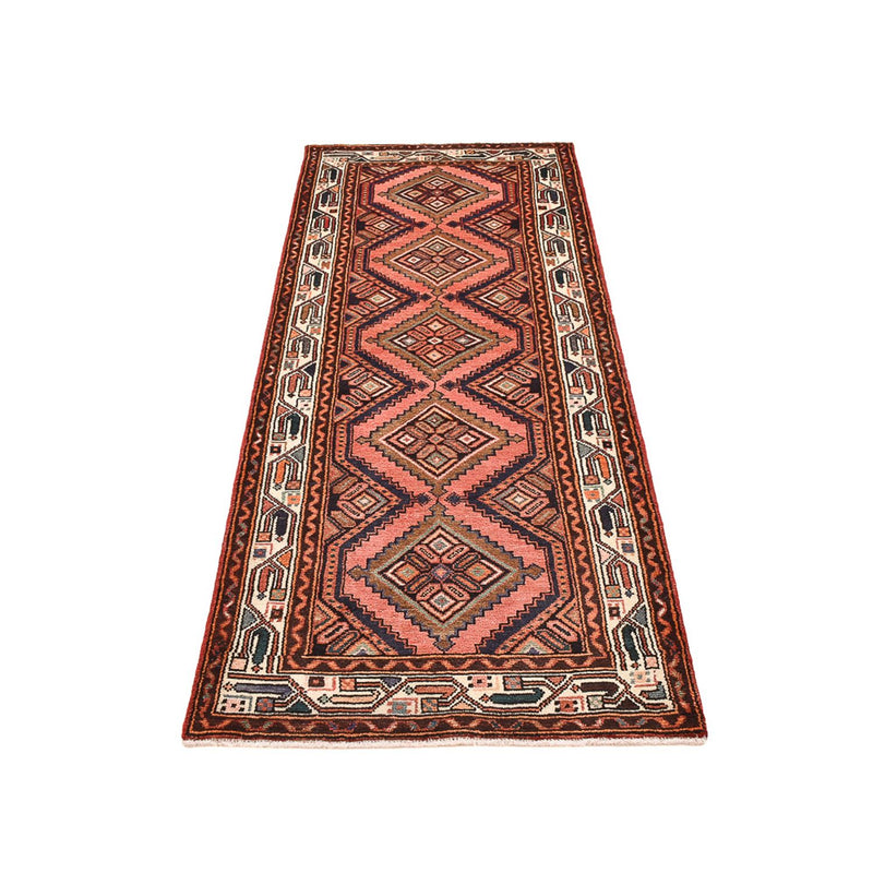 Alfombra de pasillo Alfombra persa - Nómada - 224 x 86 cm - rojo claro
