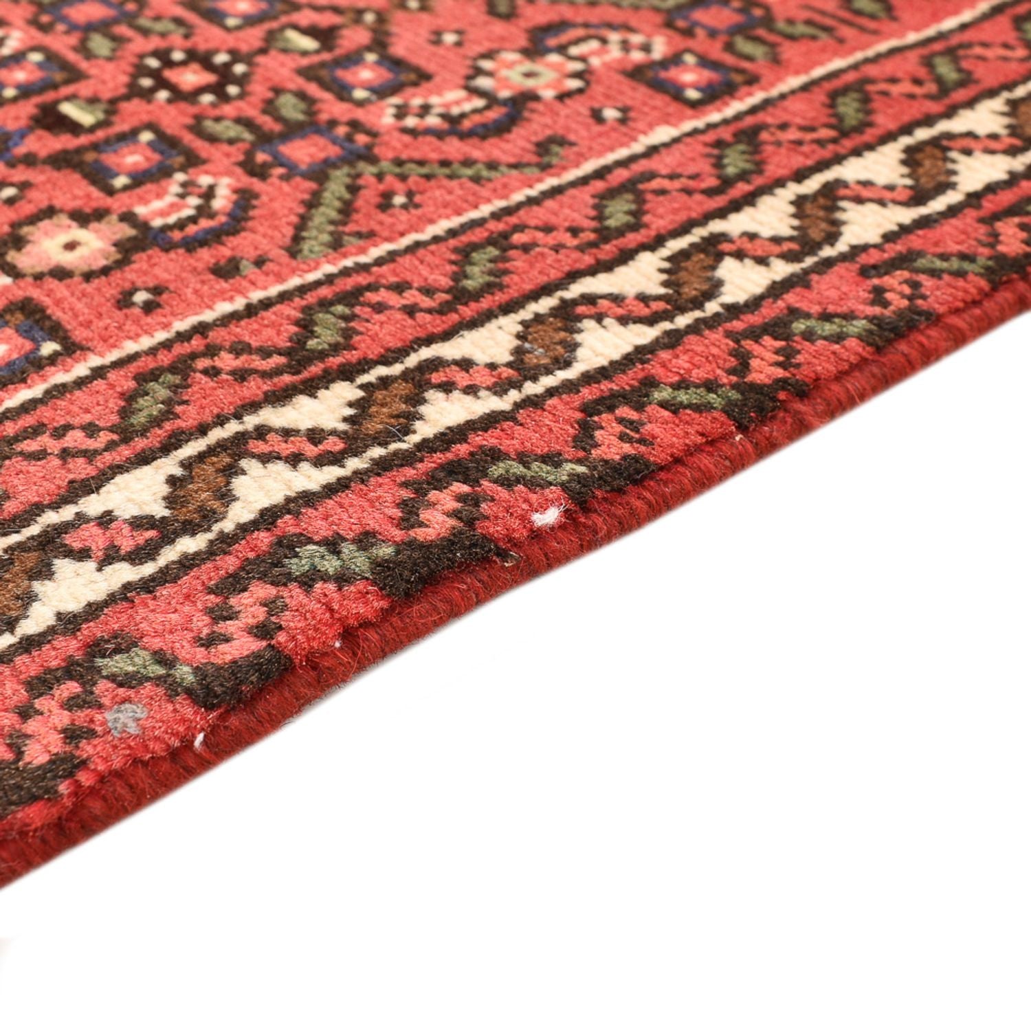 Alfombra de pasillo Alfombra persa - Nómada - 196 x 63 cm - rojo claro