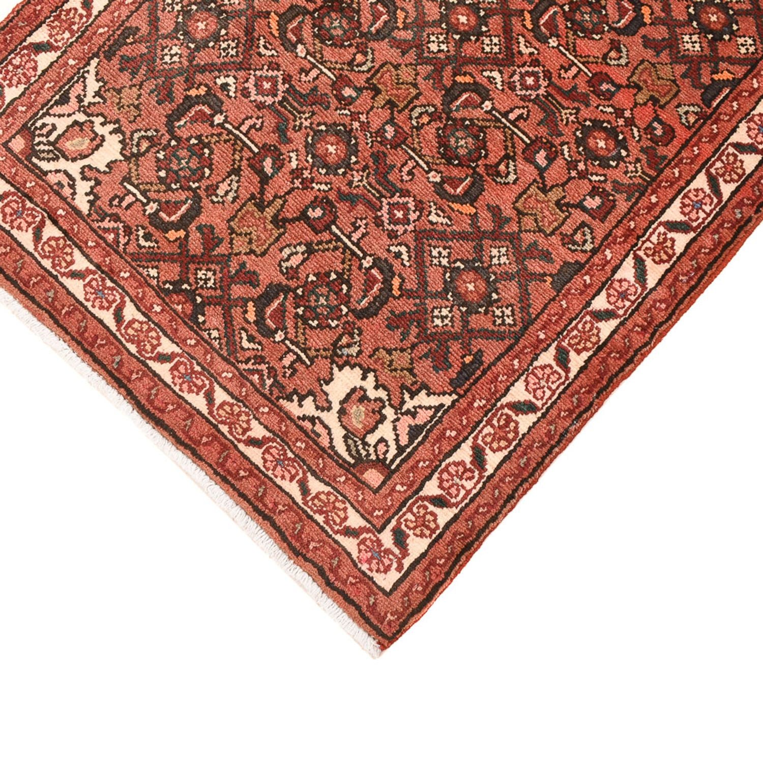 Alfombra de pasillo Alfombra persa - Nómada - 185 x 73 cm - rojo claro